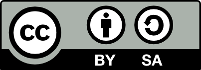 CC BY-SA: Attribution + ShareAlike 4.0